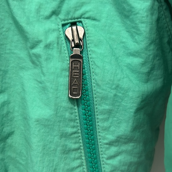 HEAD Ski Jacket Green Insulated Zip Snap Closure Pockets Winter Sports Womens - Picture 6 of 16